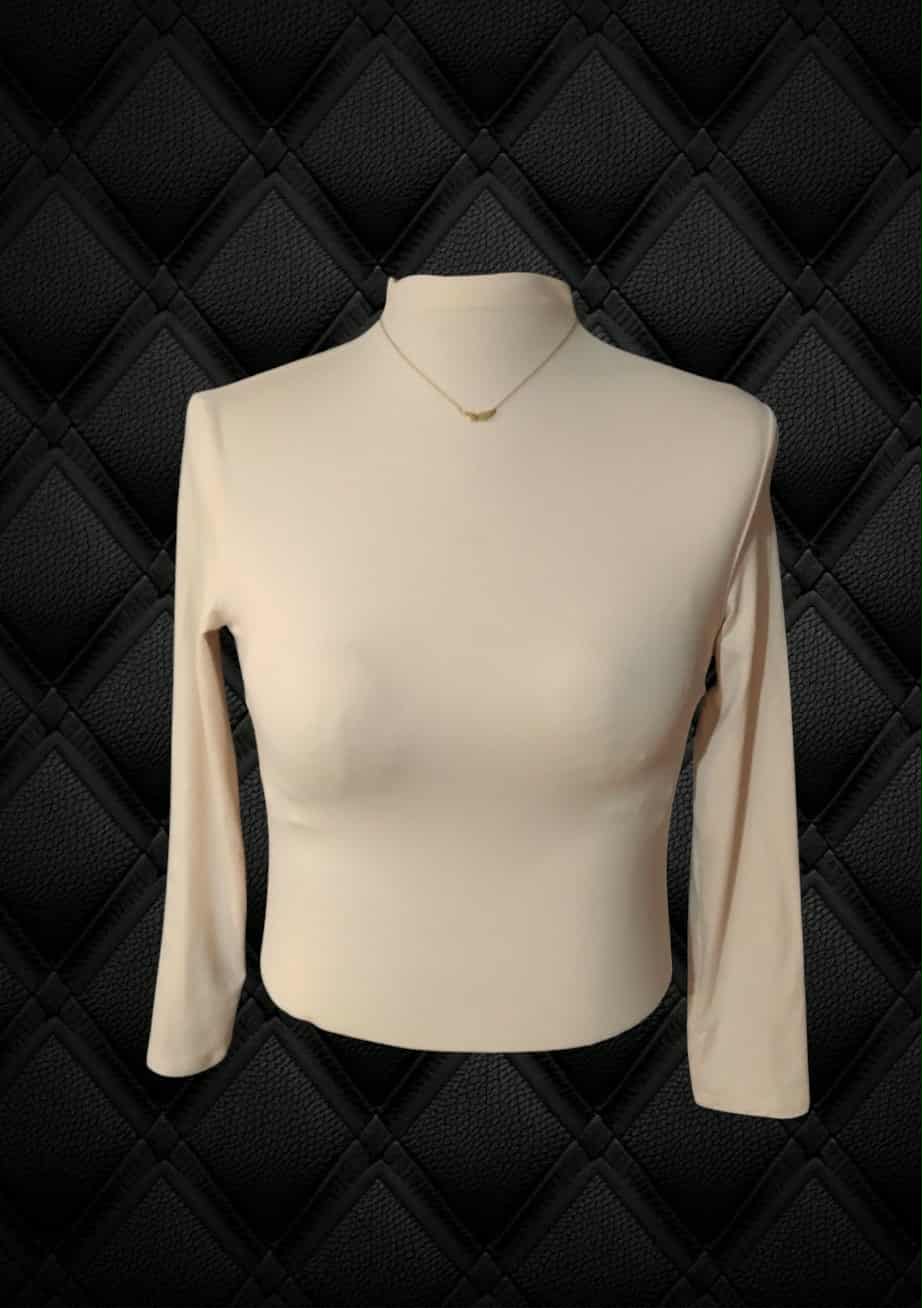 Μπλούζα μπεζ ζιβάγκο 1